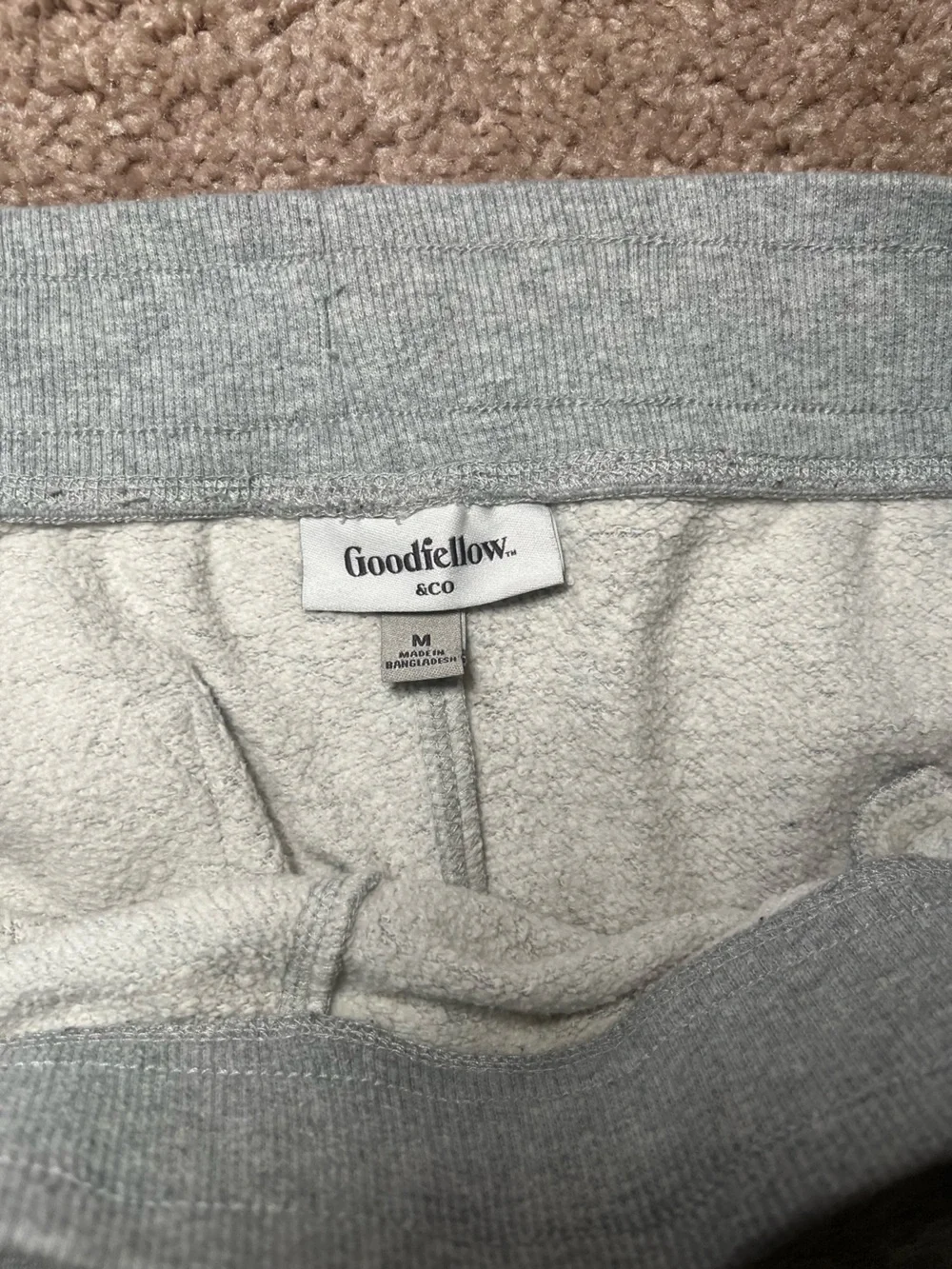 Goodfellow & Co Light Gray Knit Jogger Pants